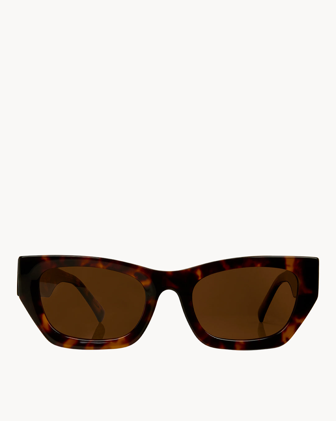 Slick Brown Tortoise Shell Sunglasses
