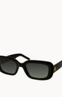 Glossy Black Sunglasses