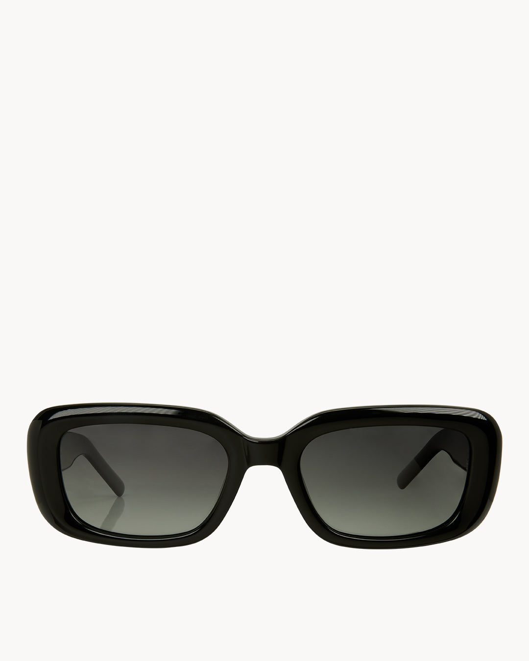 Glossy Black Sunglasses