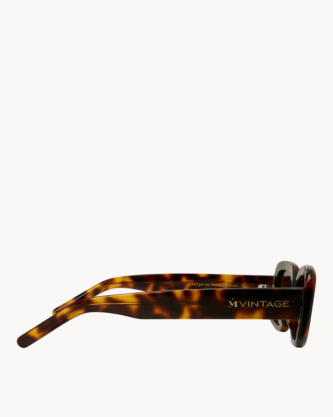 Glossy Brown Tortoise Shell Sunglasses