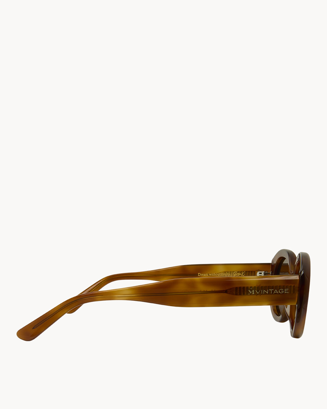 Sosa's Golden Brown Tortoise Shell Sunglasses