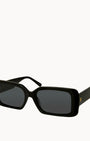 Sarah's Chic Black Sunglasses