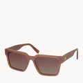 Valletta Retro Brown Sunglasses