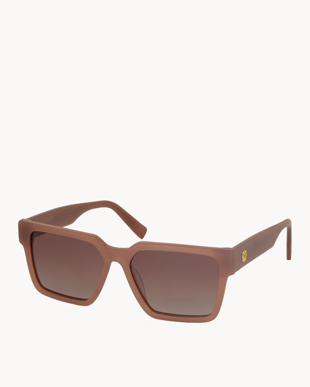 Valletta Retro Brown Sunglasses
