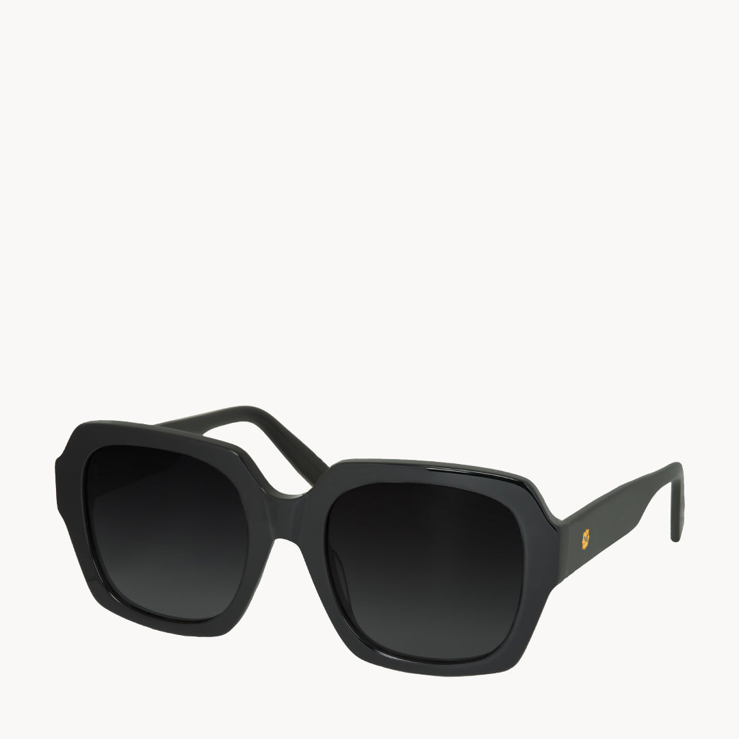 Pinto Power Black Sunglasses