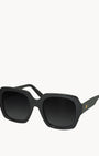 Pinto Power Black Sunglasses