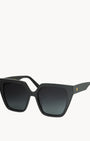 Victoria Power Black Sunglasses