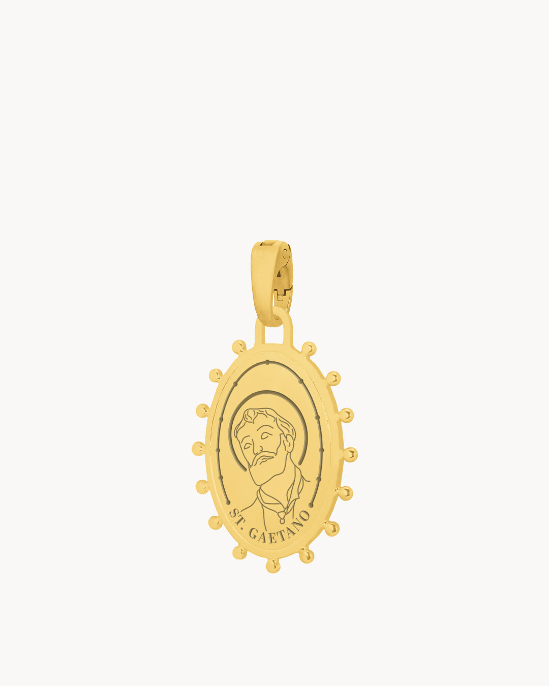 St Gaetano Pendant, Gold