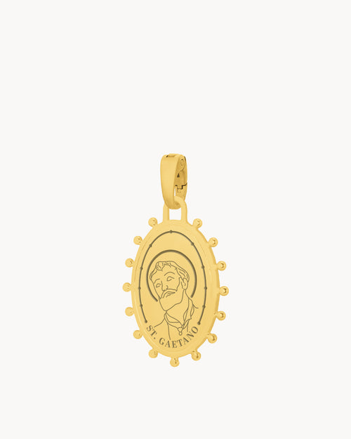 St Gaetano Pendant, Gold
