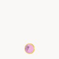 February Devotion Birthstone Dainty Twist Stone