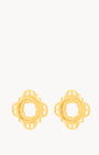 Mvintage Tritoni Dainty Twist Stud Earrings