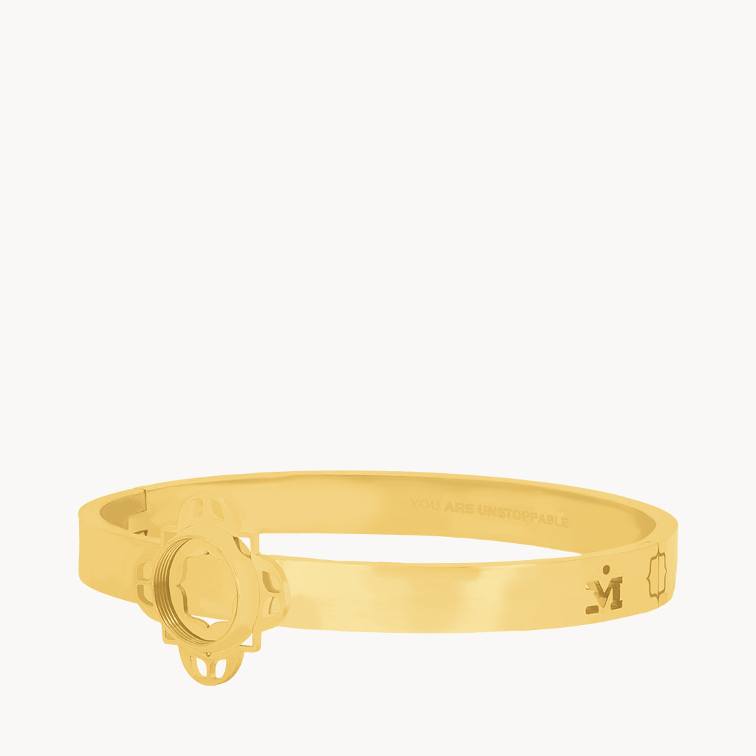 Tritoni Fountain Dainty Twist Bangle