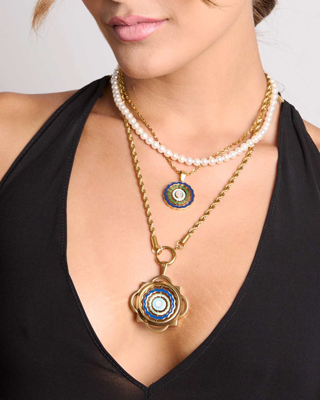 Mvintage Tritoni Twist Pendant