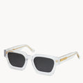 Naxxar Translucent White Sunglasses