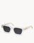 Durchscheinende weiße Naxxar-Sonnenbrille