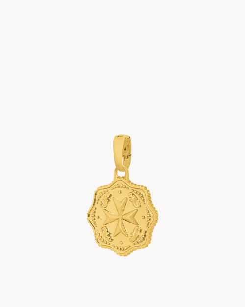 Two Mils Munita Pendant, Gold