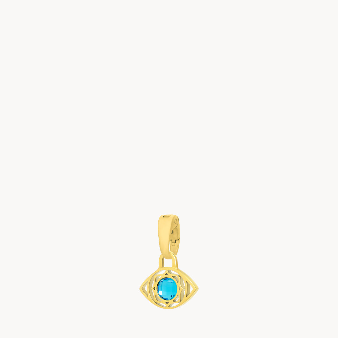 Luzzu Eye Pendant, Gold