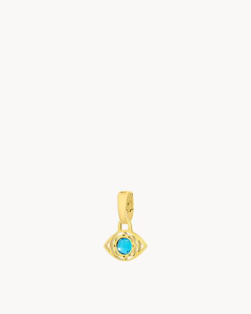 Luzzu Eye Pendant, Gold
