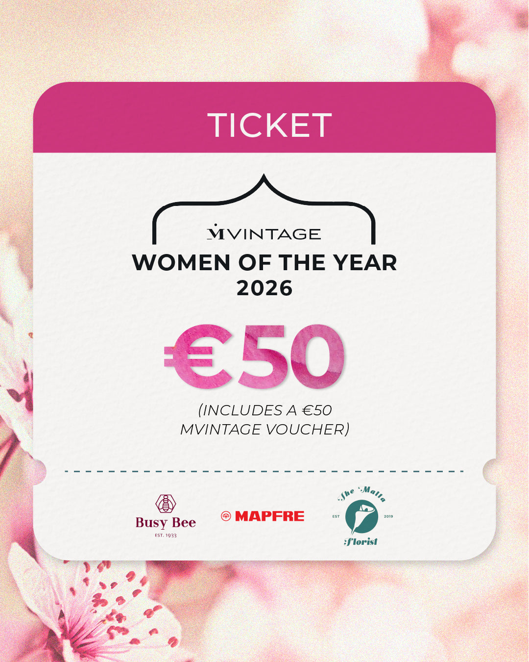 Women of the Year 2026 Red Carpet Event Ticket