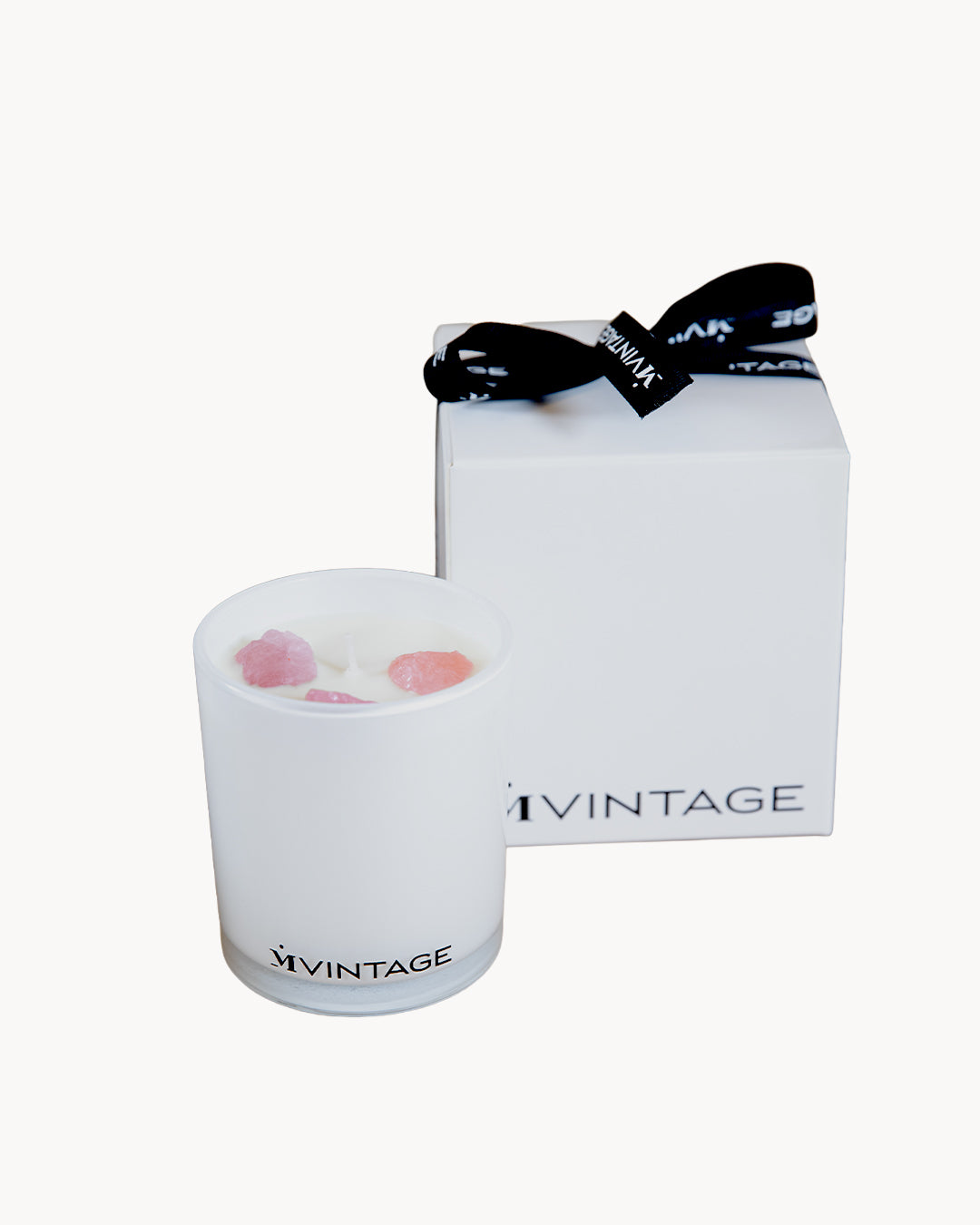 Vanilla & Pink Quartz Candle