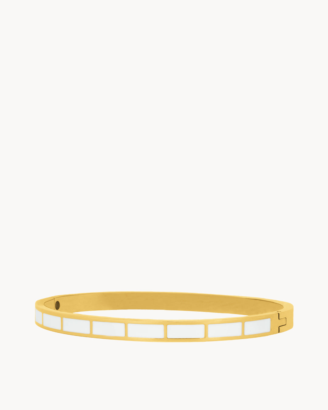 White Bamboo Bangle