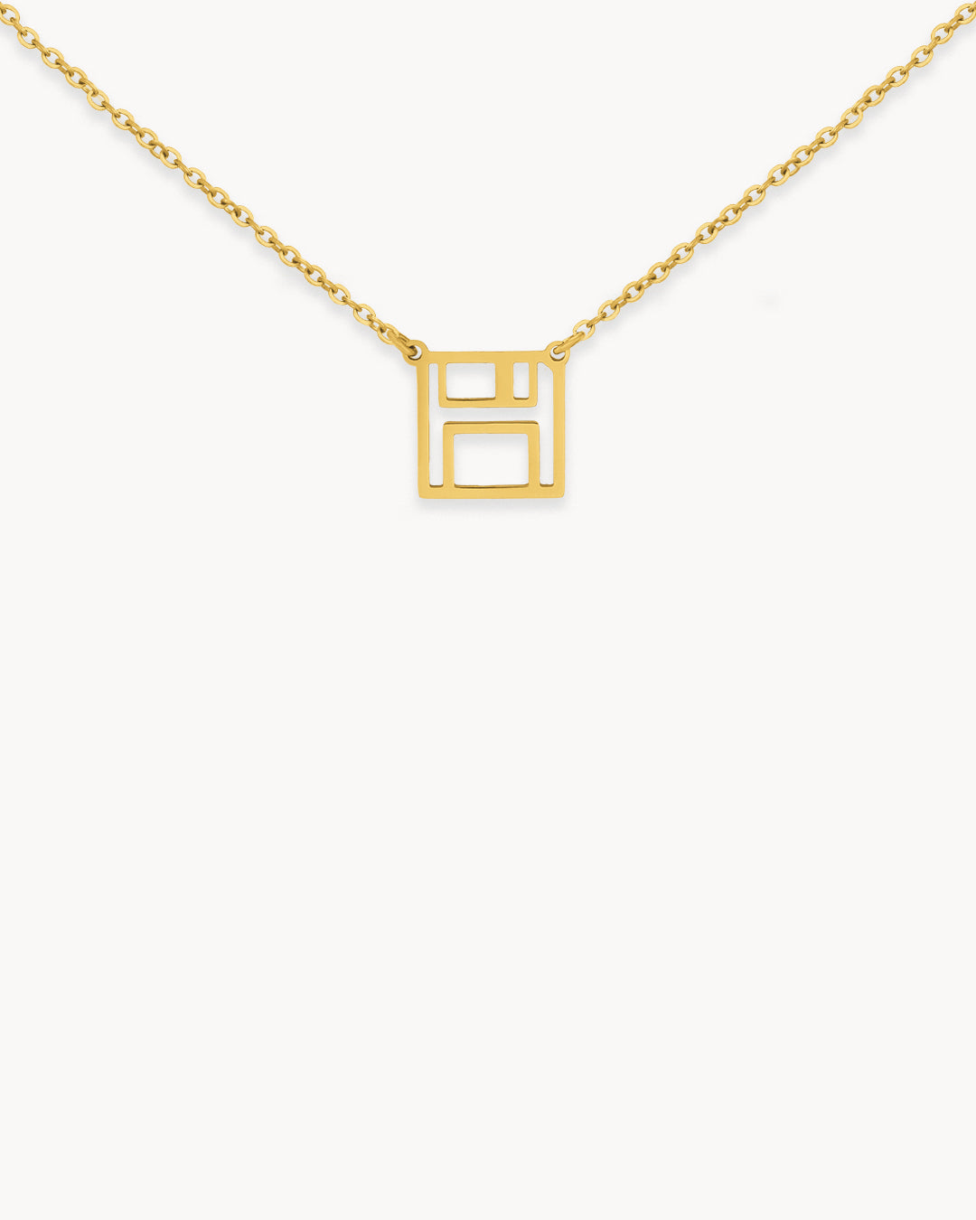 Floppy Disk Necklace
