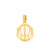 Libra Pendant, Gold (Sep 23 - Oct 22)