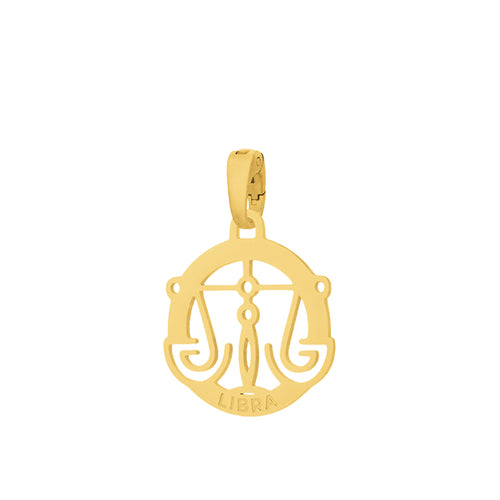 Libra Pendant, Gold (Sep 23 - Oct 22)