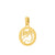 Virgo Pendant, Gold (Aug 23 - Sep 22)