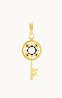 Kanċell Muftieħ Faith Stone Pendant, Gold