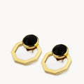 Power Octagon Ħabbata Earring Set, Gold