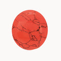 Energy Coral Howlite Twist Stone