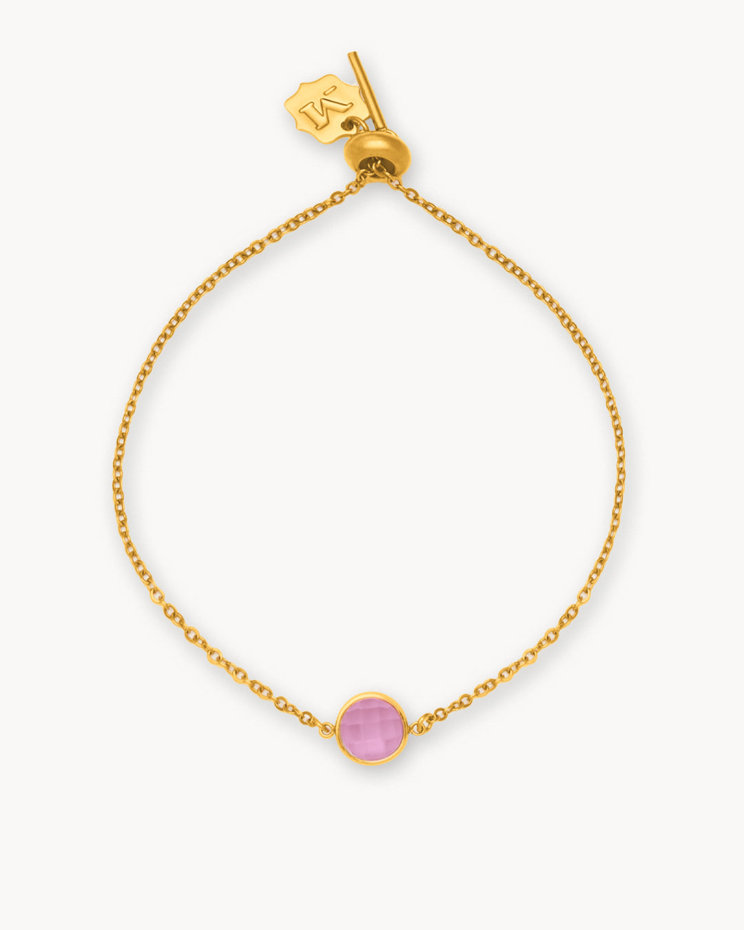 Σετ βραχιολιών Birthstone Signature, Χρυσό