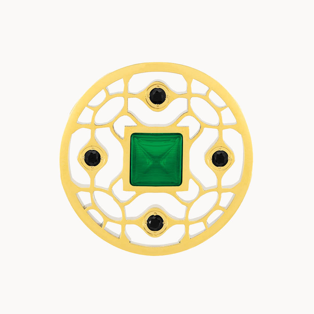 Kanċell Confidence Twist Coin, Gold