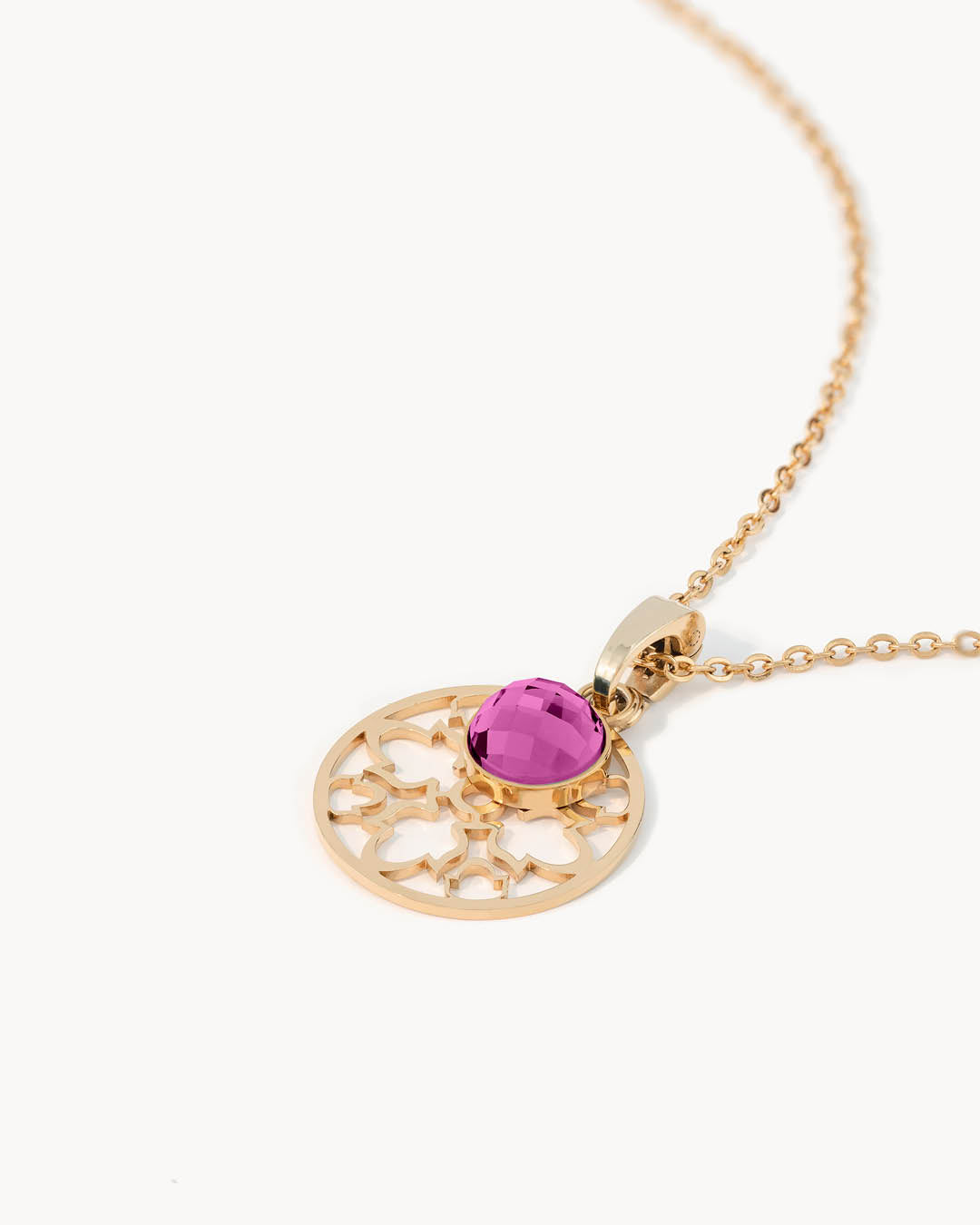   Birthday Friendship Flower Necklace Set, Gold