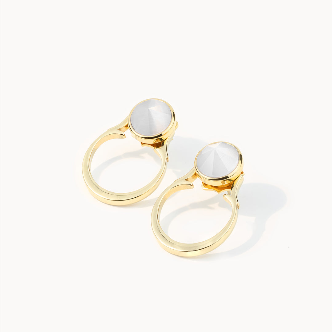 Faith Classic Ħabbata Earring Set, Gold