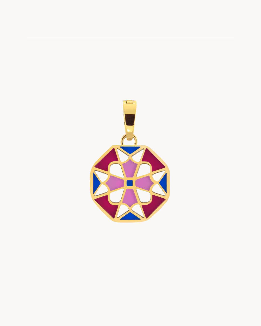 Fjura Cross Maduma Pendant, Gold