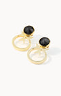 Power Maltese Cross Ħabbata Earring Set, Gold