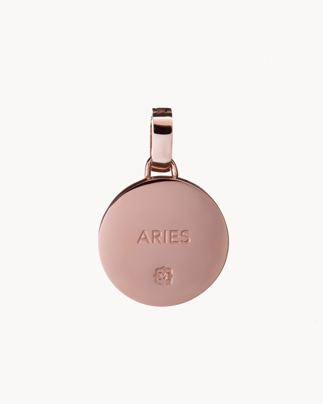 Aries Pendant, Rose Gold (21 Mar - 19 Apr)