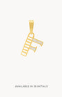 F Dainty  Siġill Initial Pendant