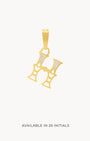 H Dainty Siġill Initial Pendant