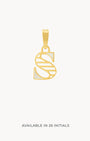S Dainty Siġill Initial Pendant