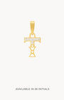 T Dainty  Siġill Initial Pendant