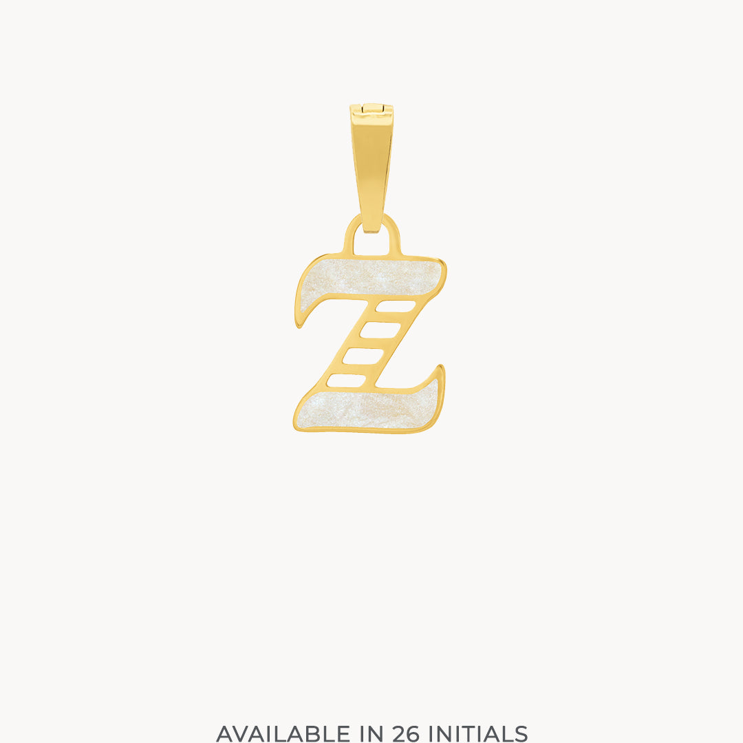 Z Dainty Siġill Initial Pendant