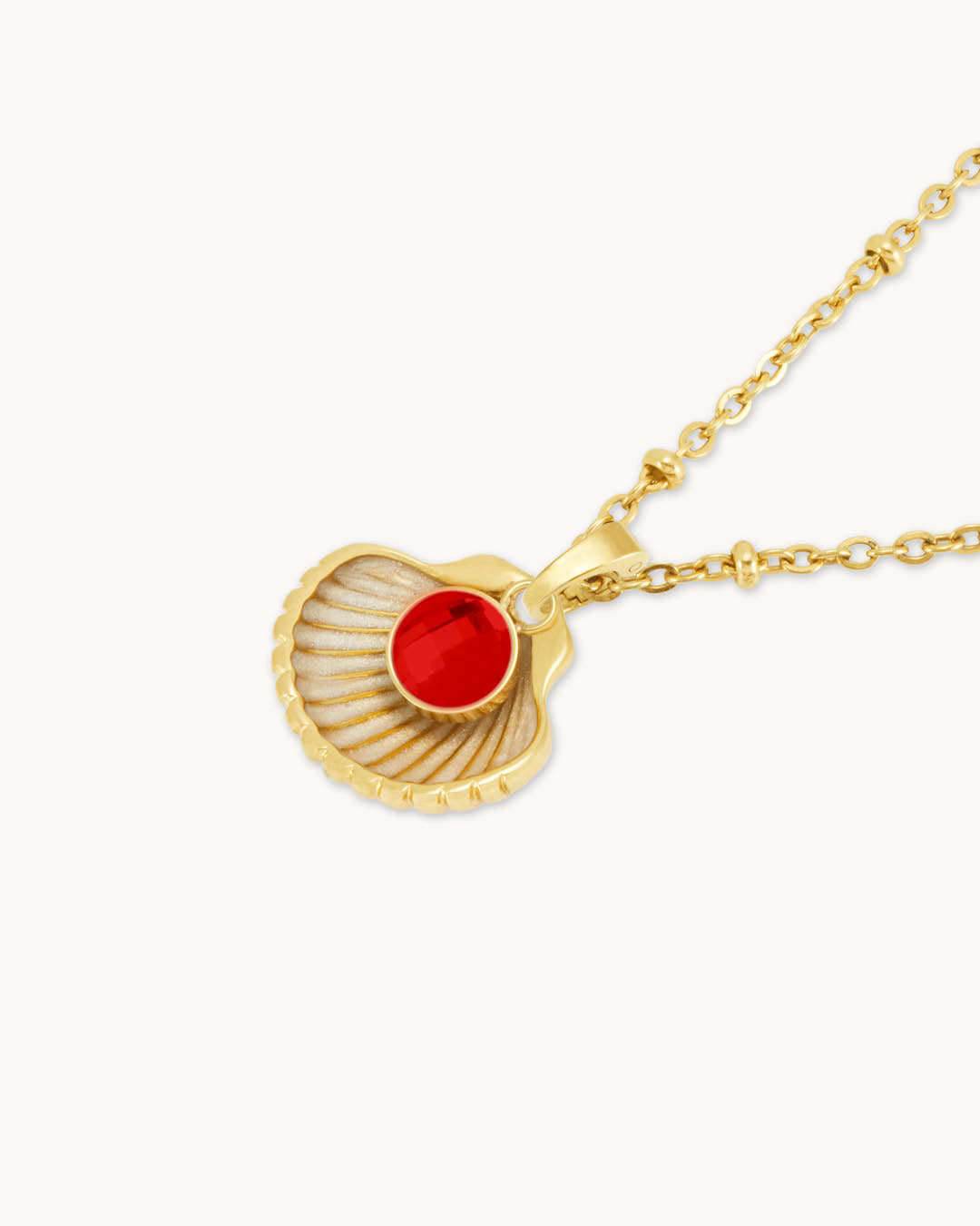 Lucky Vibes Birthstone Necklace Set, Gold