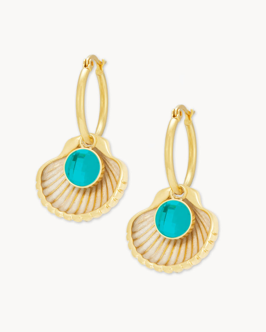 May Lucky Vibes Birthstone Earrings Set, Gold