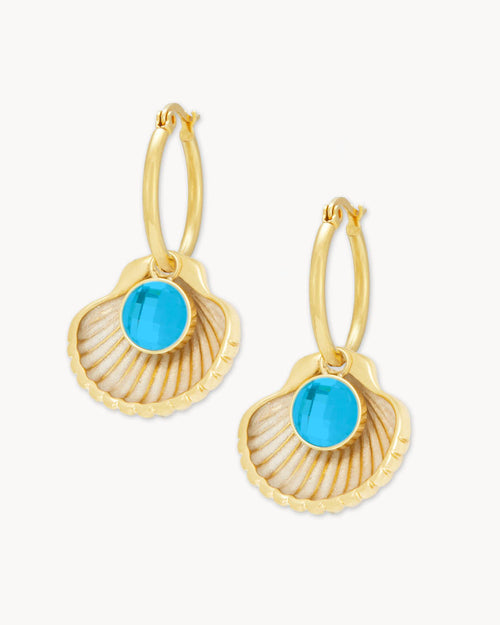 September Lucky Vibes Birthstone Earrings Set, Gold