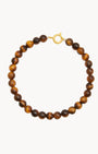 Resilience Stone Tiger Eye Charm Bracelet, Gold
