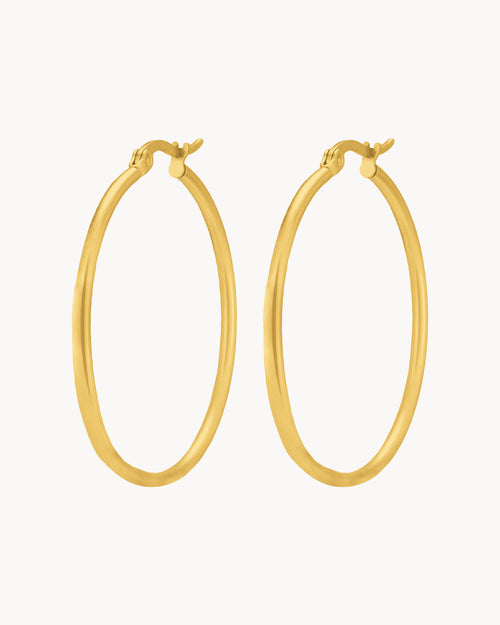 Statement Signature Hoops, Gold