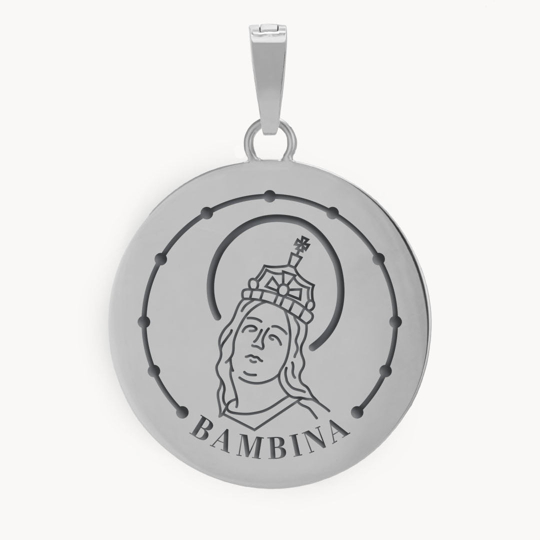Marija Bambina Pendant, Silver